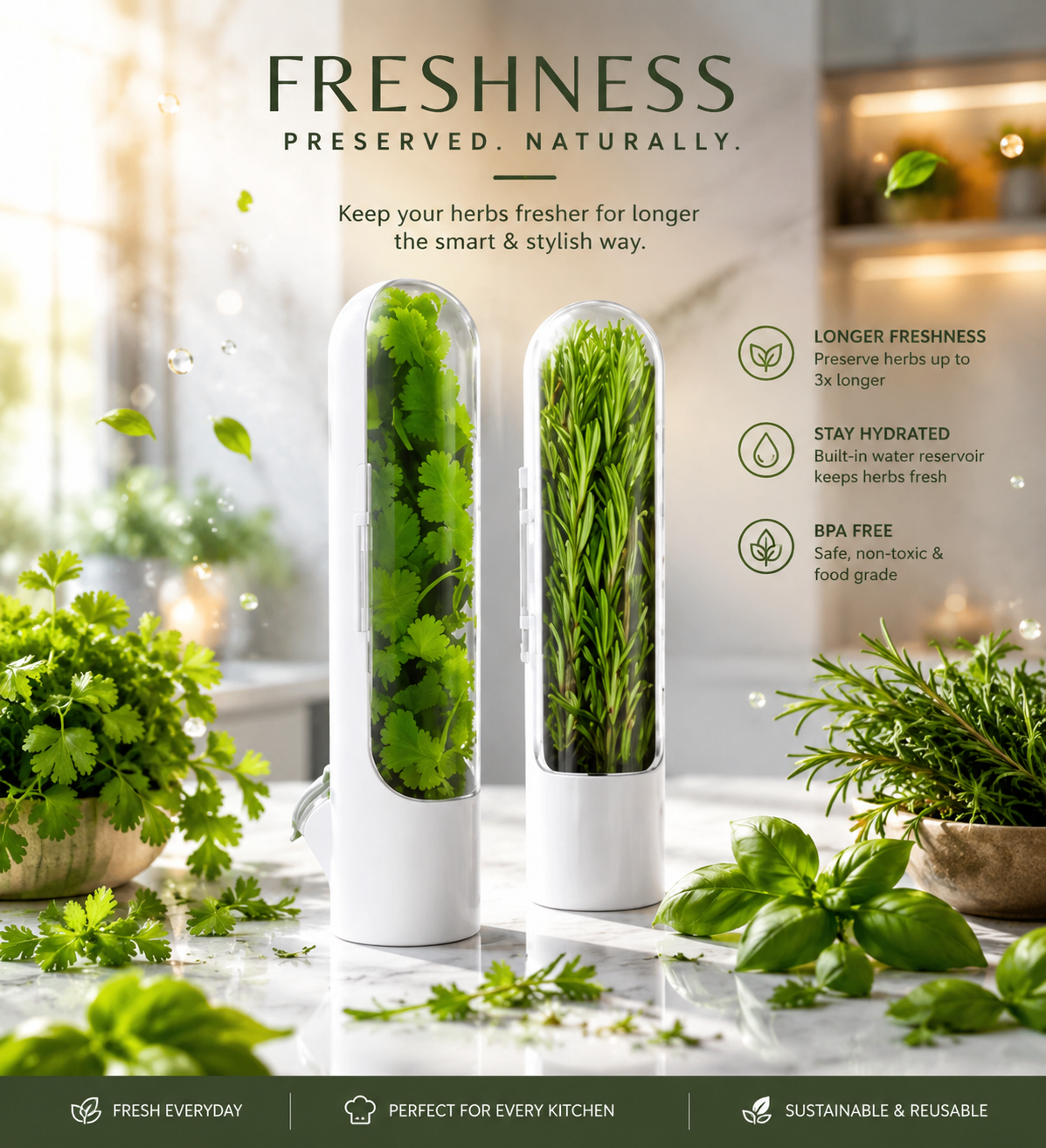 herb storage container