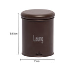 Set of 6 Airtight spice metal Jars