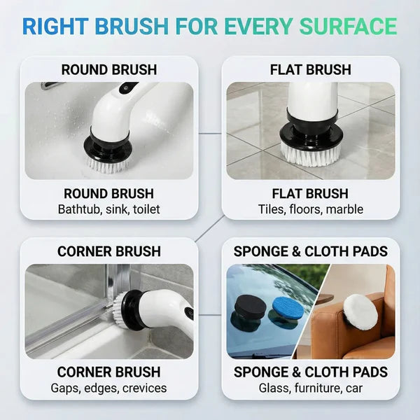 electric cleaning brush